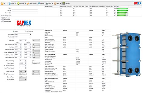 This has a major advantage over a conventional. . Plate heat exchanger sizing software